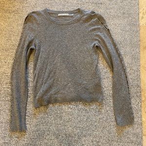 Alice and Olivia Gray sweater